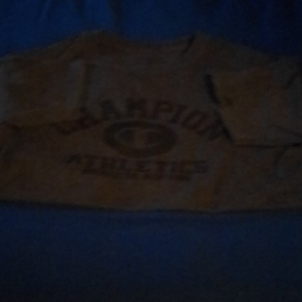Champions black t shirt